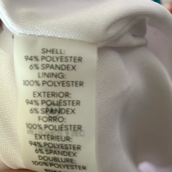 Calvin Klein: White Floral Ruched Sheath Dress: 6P - Picture 7 of 16